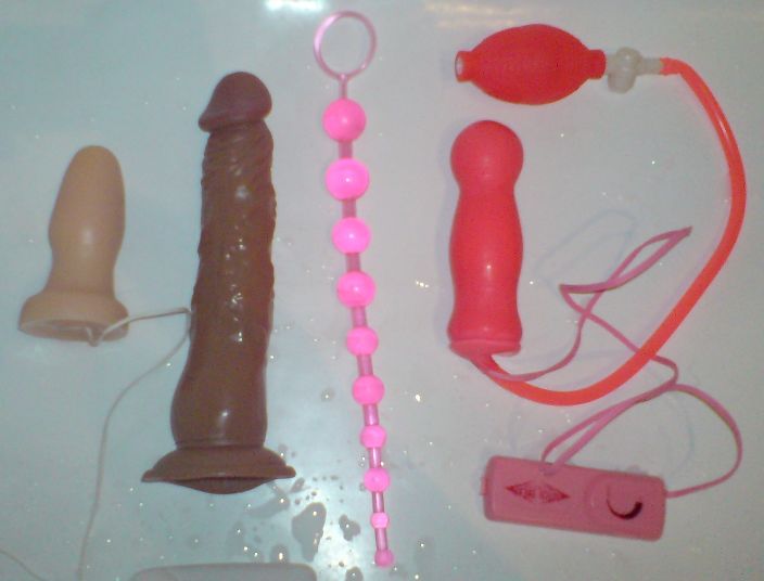 Коллекция секс игрушек жены фото