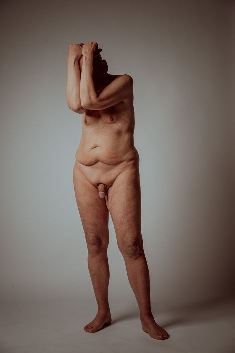 Nude model