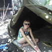 В палатке)