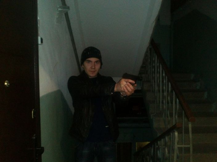 Я целюсь прямо в сердце девушки мечты!!!