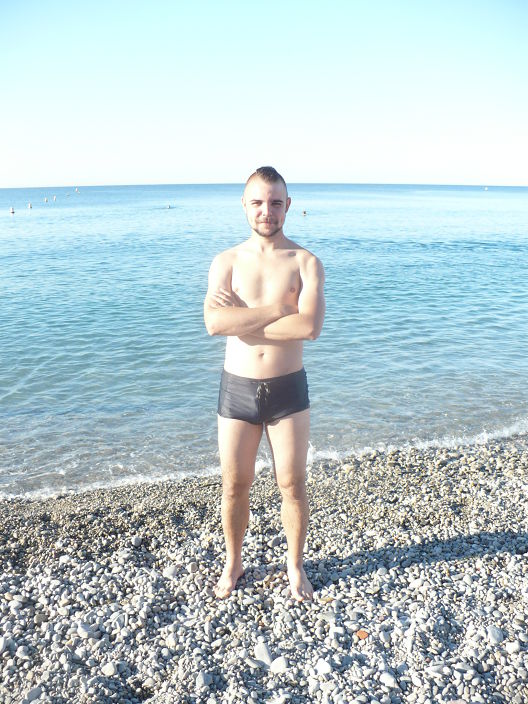 я на море