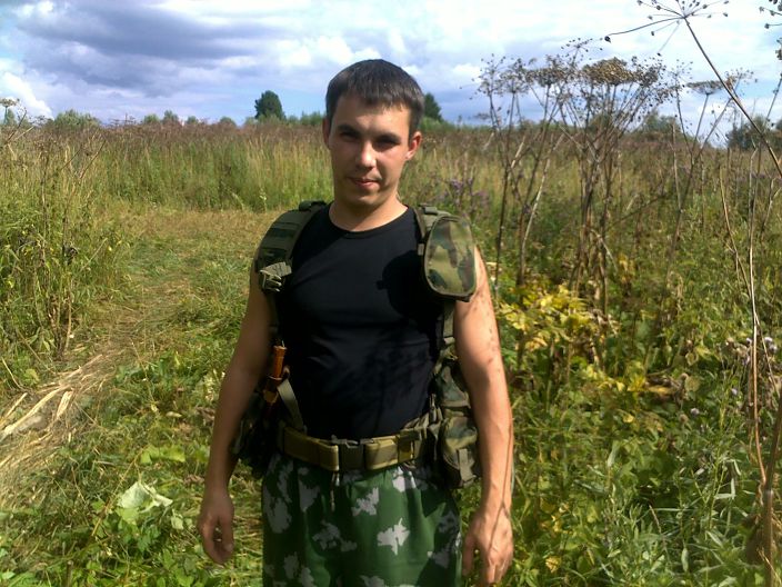 на природе