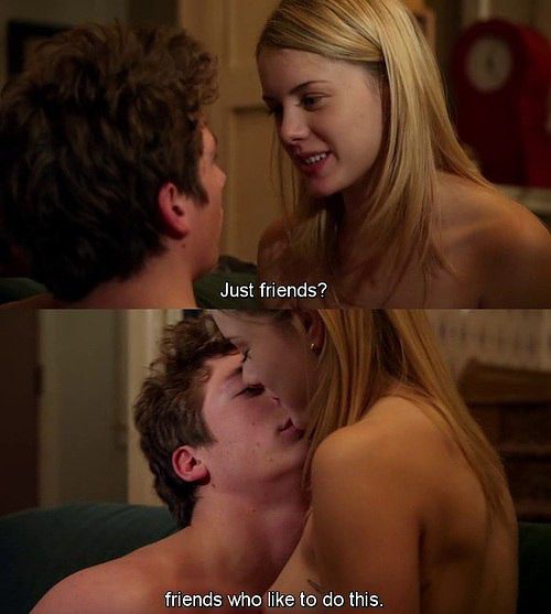 Just friends?