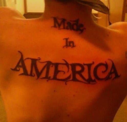 Tattoo on my back