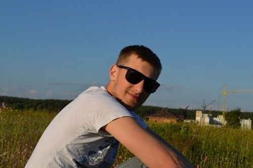 На природе..