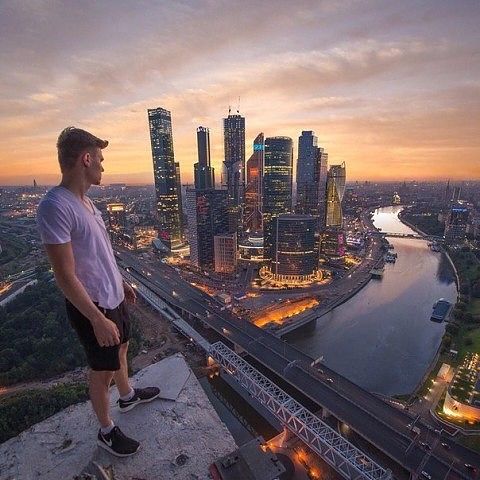Я и Москва сити