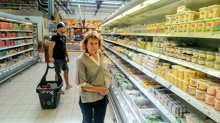 В супермаркете Венеции