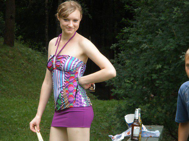 молоденькая