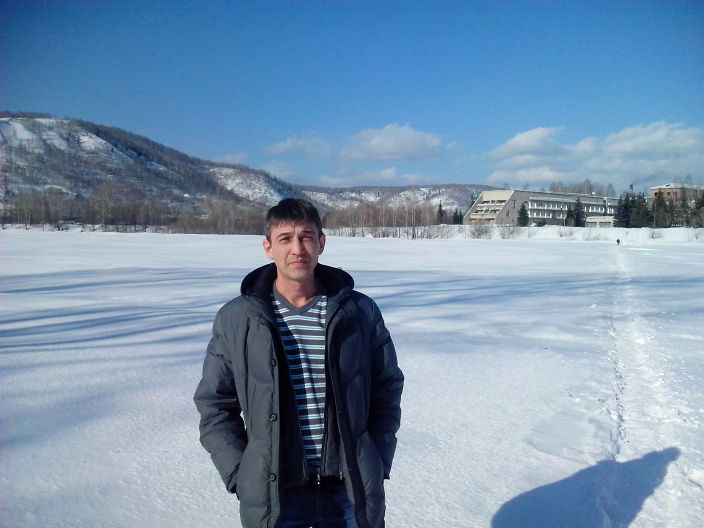 На природе