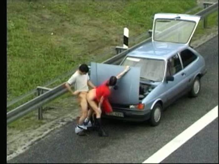 Случай на дороге.