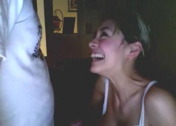 Минет смазливой девчонки