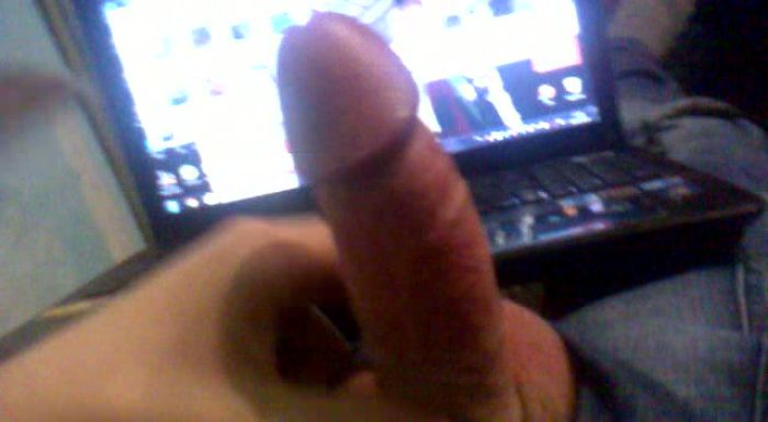 я с кошкой))