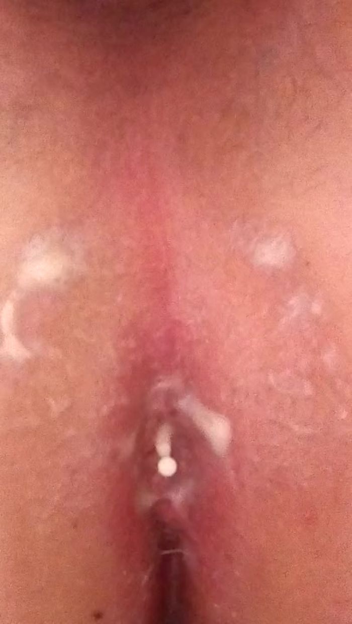 Кончил в попу