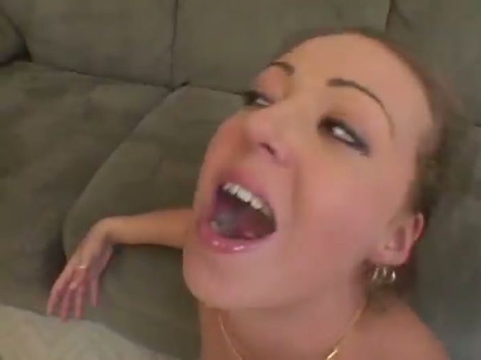 A Brunette Relish Ass Fucking In A Living Room